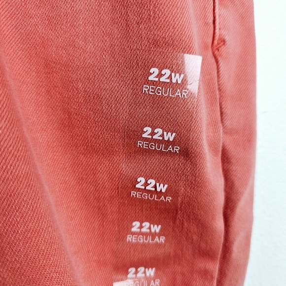 Maurices Slim Straight Ankle Mid Rise Super Stretch Jeans Pants NWT - Picture 9 of 11